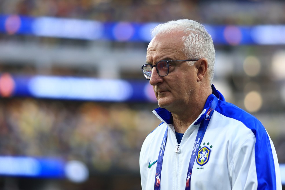 Dorival - Copa america 2024 EUA - Brasil x Costa Rica — Foto: Buda Mendes/getty