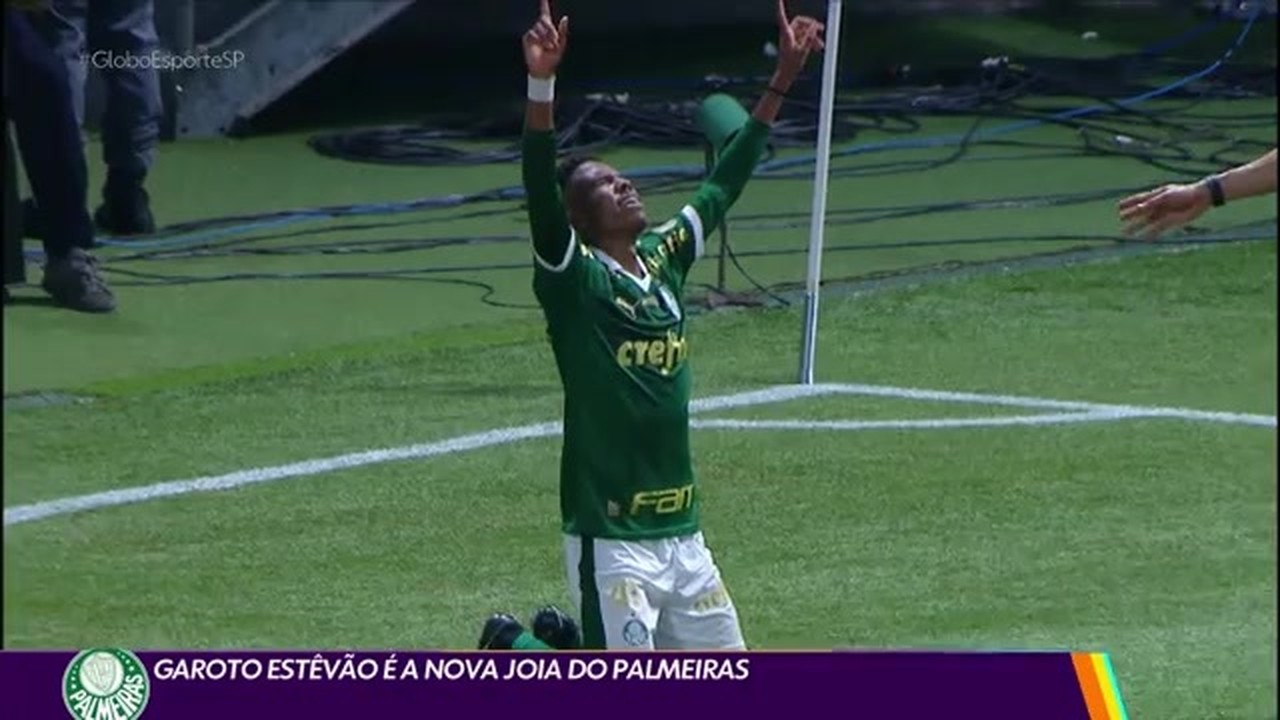 Queridinho de Abel, Estévão é a nova joia do Palmeiras