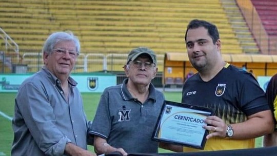 Morre Ialdo Coutinho, ex-dirigente do Volta Redonda - Foto: (Divulgação/VRFC)