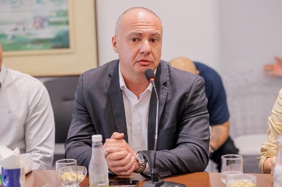 Hélio Cury, presidente interino da FFP — Foto: Gabriel Paulino