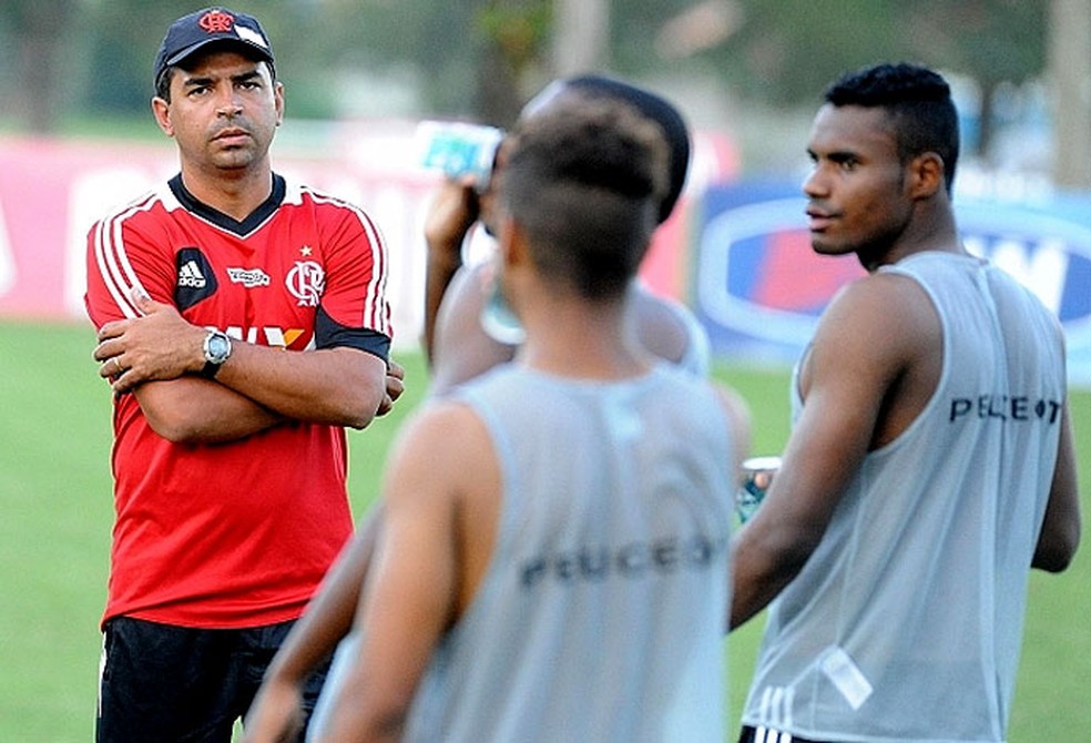 Cleber dos santos flamengo sub-20 — Foto: Alexandre Vidal / FlaImagem