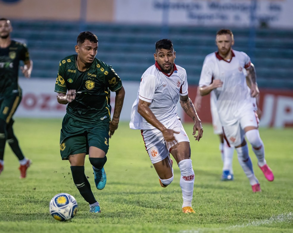 Altos x América-RN - Copa do Nordeste 2024 — Foto: Wesley Douglas