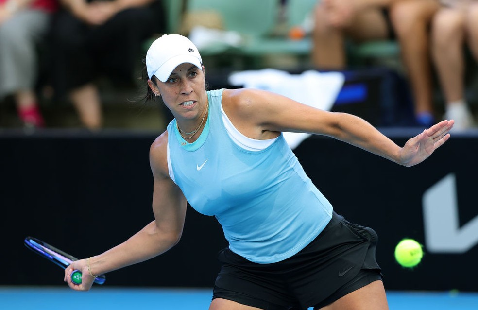 Madison Keys vence Bia Haddad e elimina brasileira de Adelaide — Foto: Sarah Reed/Getty Images