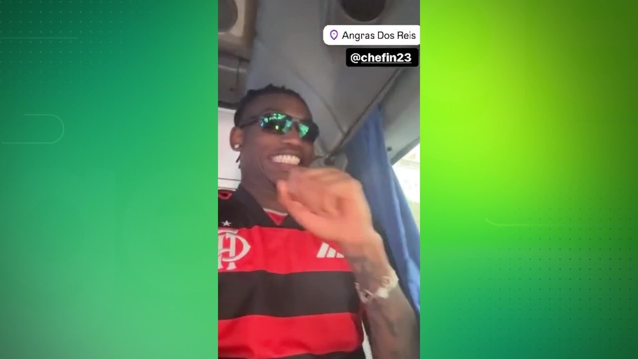 Rafael Leão, atacante da seleçãocódigo promocional galera bet $50 reaisPortugal, posta vídeo com a camisa do Flamengo