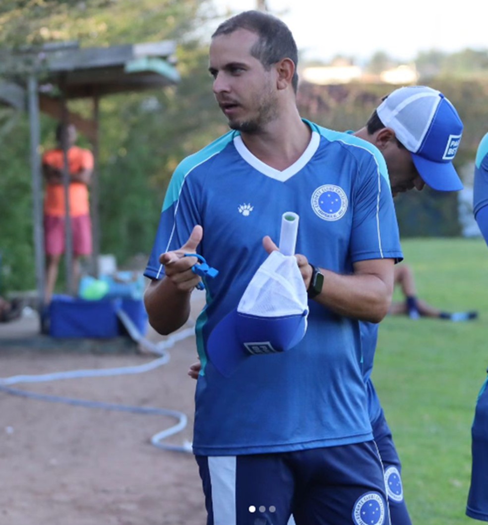 Bruno Monteiro deixou o Cruzeiro-AL — Foto: Alexsander Smith /ASCOM Cruzeiro-AL