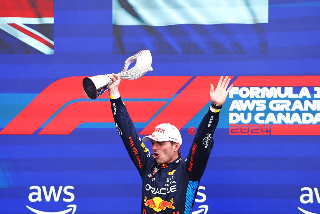 GP do Canadá: Max Verstappen recebe troféu criado por IA