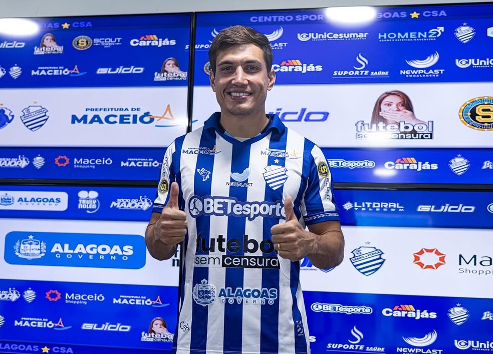 Léo Costa destacou a continuidade do trabalho feito pelo CSA — Foto: Allan Max/CSA