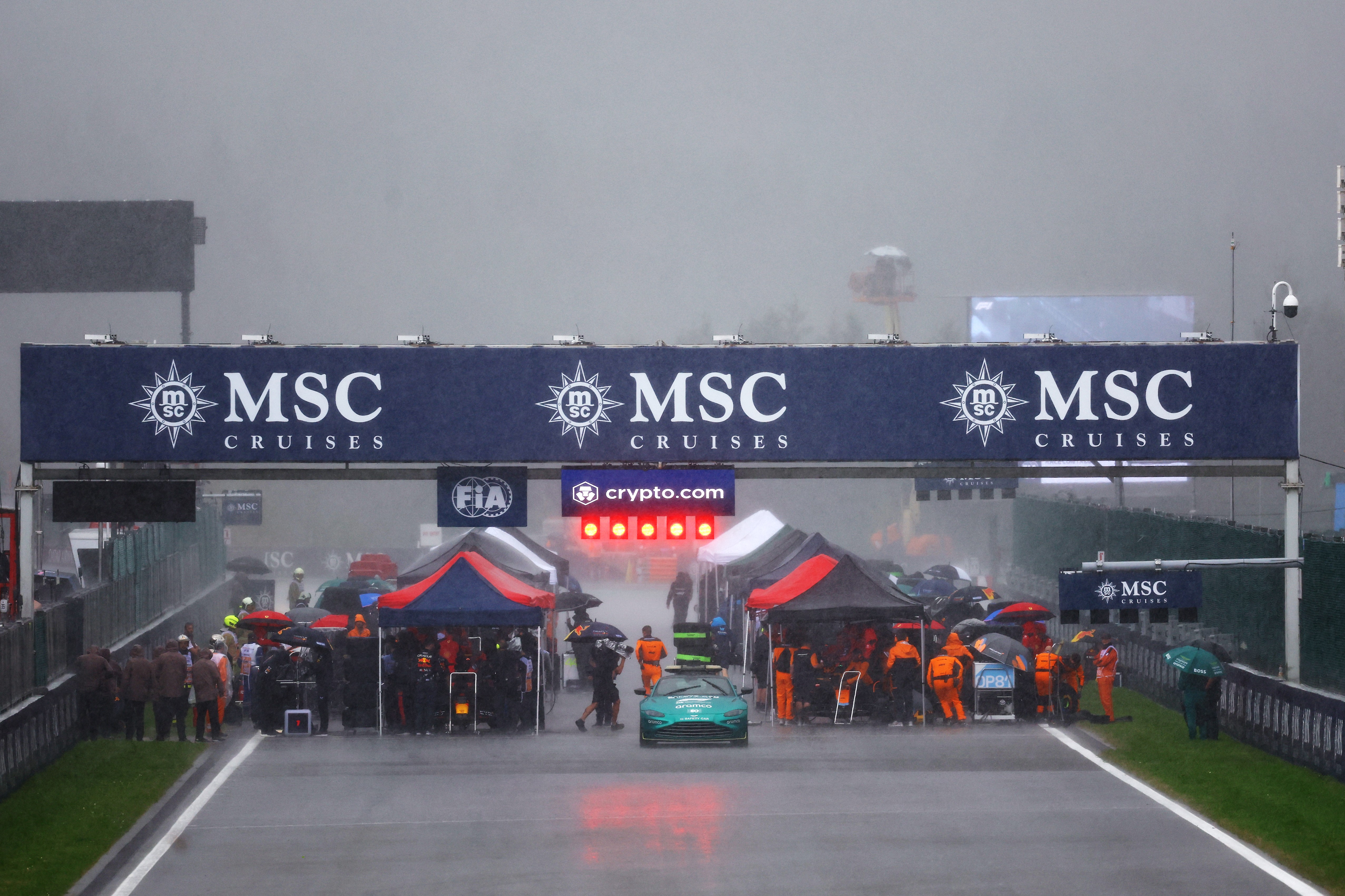 Como novas regras para chuva podem mudar o GP da Bélgica de F1