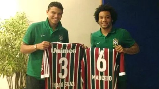 Marcelo: "Todo mundo quer ver o Thiago Silva no Fluminense" - Foto: (Reprodução / Facebook Fluminense)