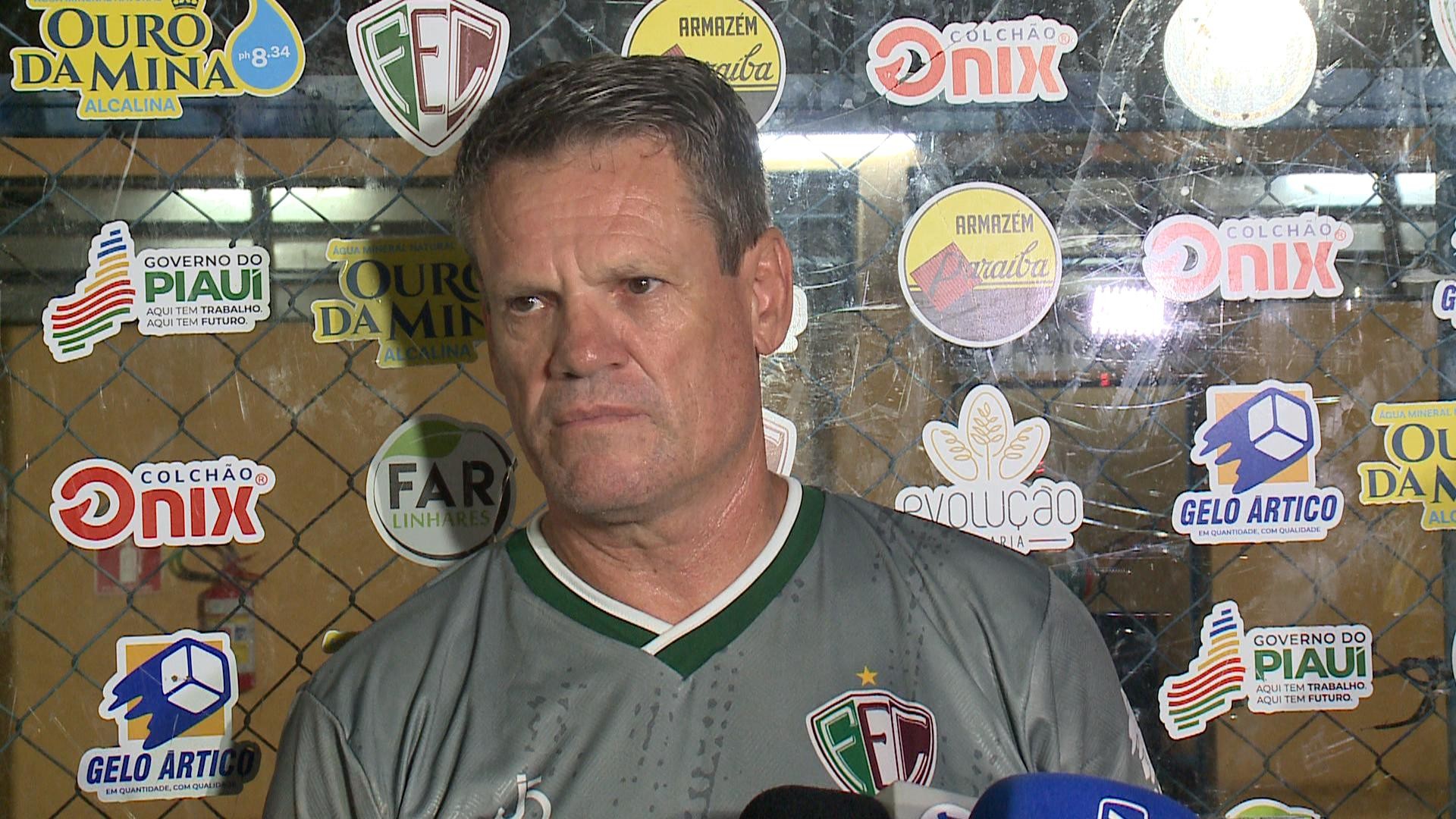 Ito Roque pede foco na parte mental após sequência ruim do Fluminense-PI na Série D