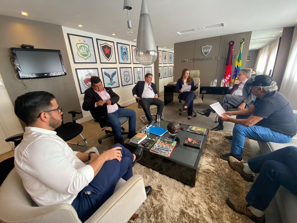 �ltimos detalhes foram definidos na sede da FPF-PB � Foto: Divulga��o