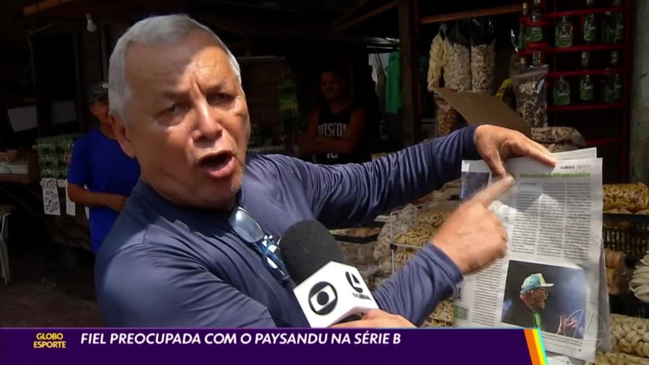 Fiel preocupada com o Paysandu na Série B