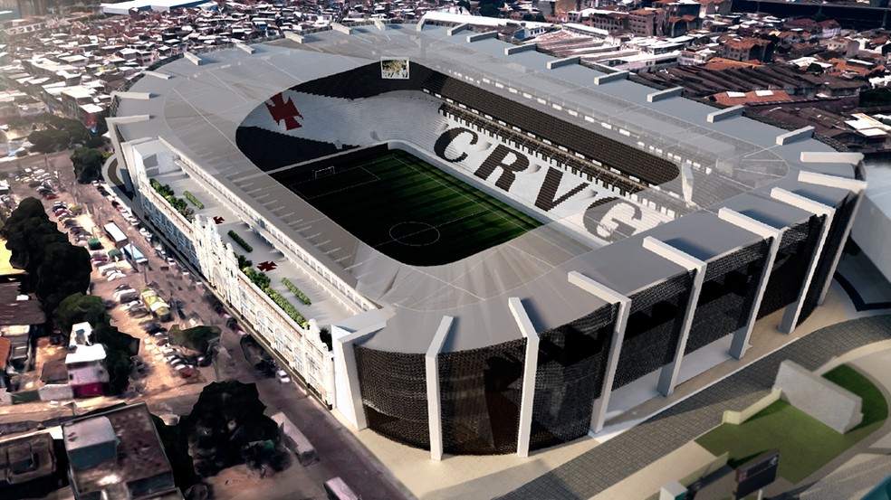 Projeto Nosso São Januário - reforma do estádio do Vasco — Foto: Reprodução