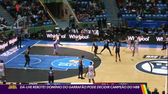 Pinheiros e Franca jogam terceira final do NBB nesta quinta, às 17h - Programa: Globo Esporte SP 