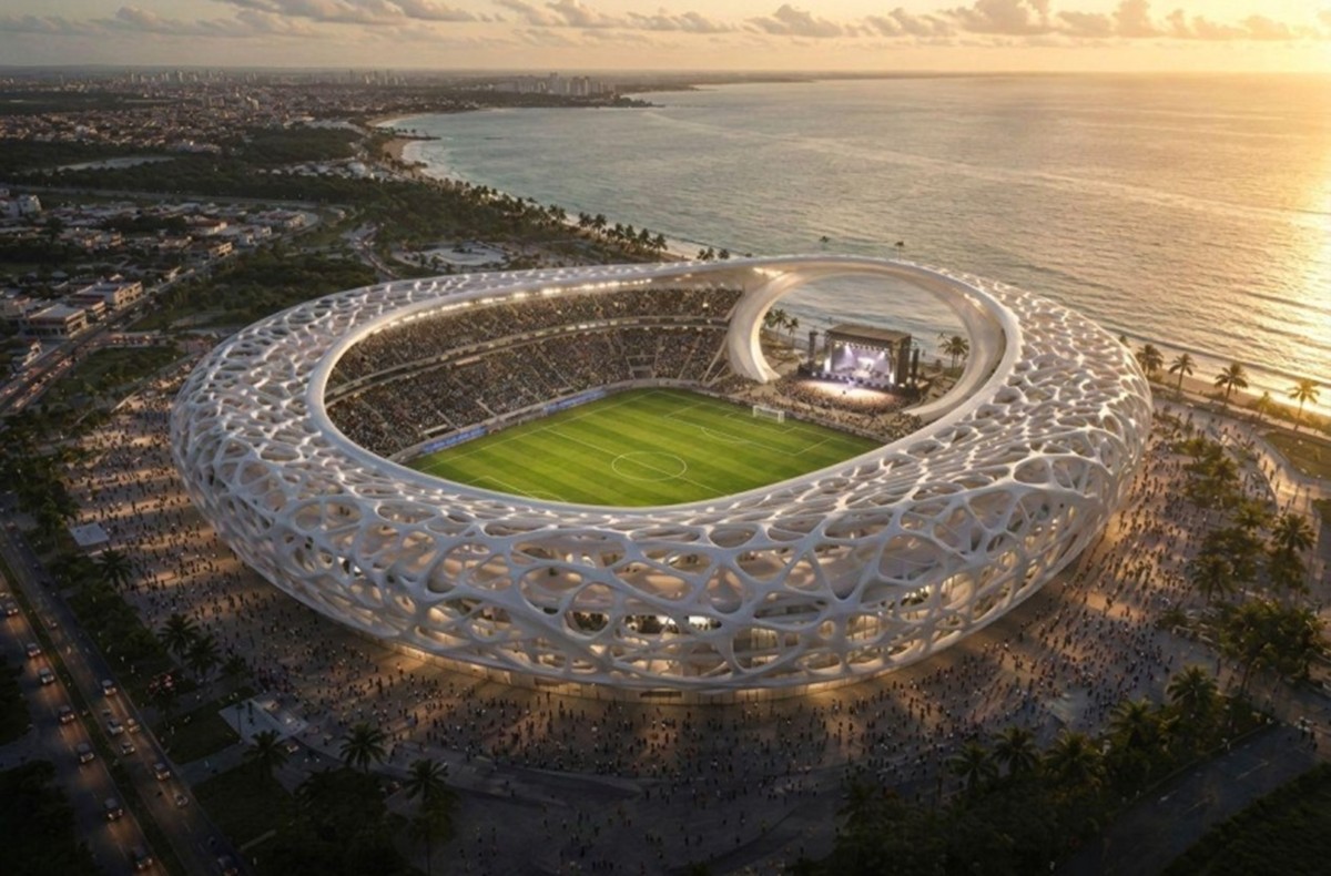 Projeto da prefeitura de Maceió prevê construção de estádio para 30 mil pessoas