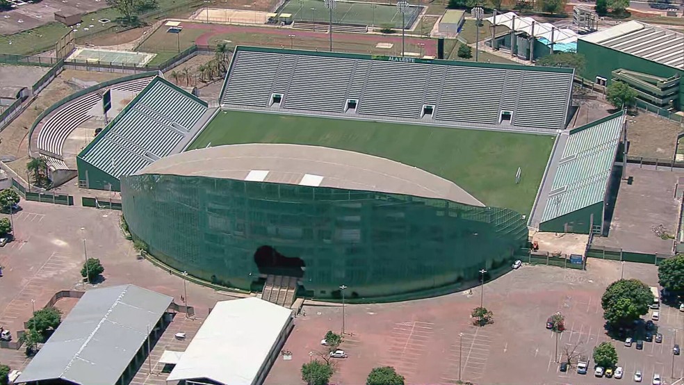 Estádio Bezerrão, no Gama — Foto: Reprodução
