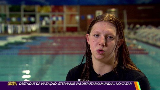 Stephanie Balduccini disputa Mundial renovada após ida para os EUA: "Muito diferente" - Programa: Globo Esporte RJ 