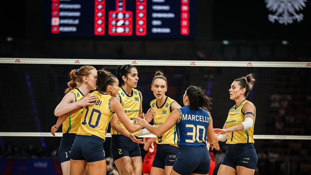 Brasil vence o Japão e vai à final da VNL feminina