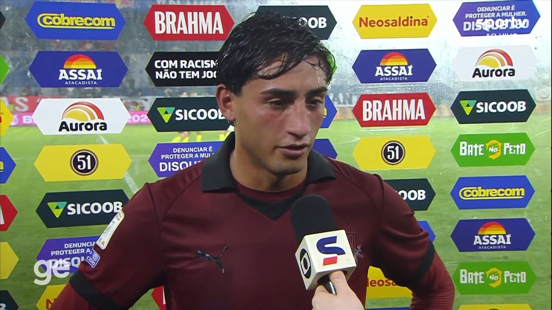 Herrera elogia postura do Bragantino para bater o Cruzeiro: "Demos tudo em cada bola"