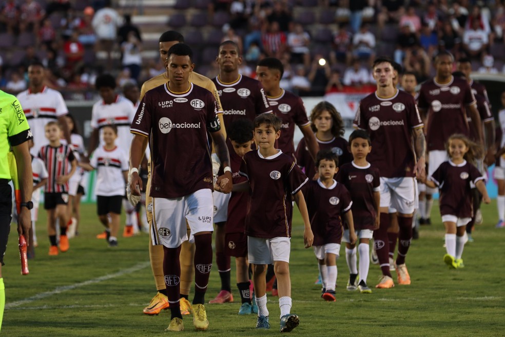 Ferroviária e São Paulo voltam a se enfrentar na Copa SP — Foto: Matheus Previde/Ferroviária SAF