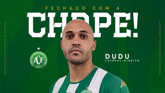 Chapecoense anuncia a contratação do lateral-direito Dudu