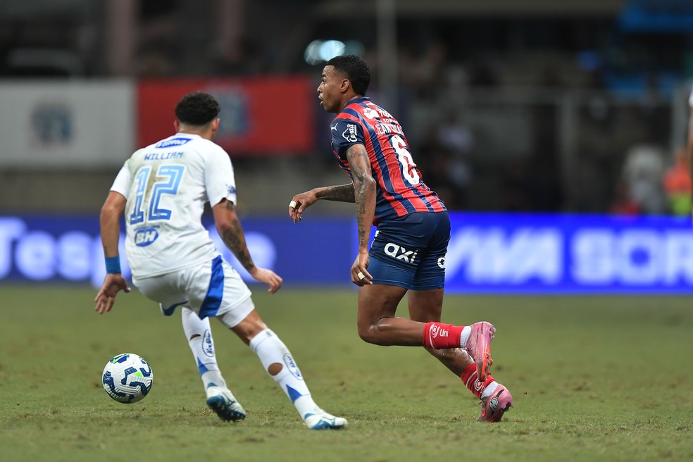 Jean Lucas e William; Bahia x Cruzeiro — Foto: Jhony Pinho/AGIF