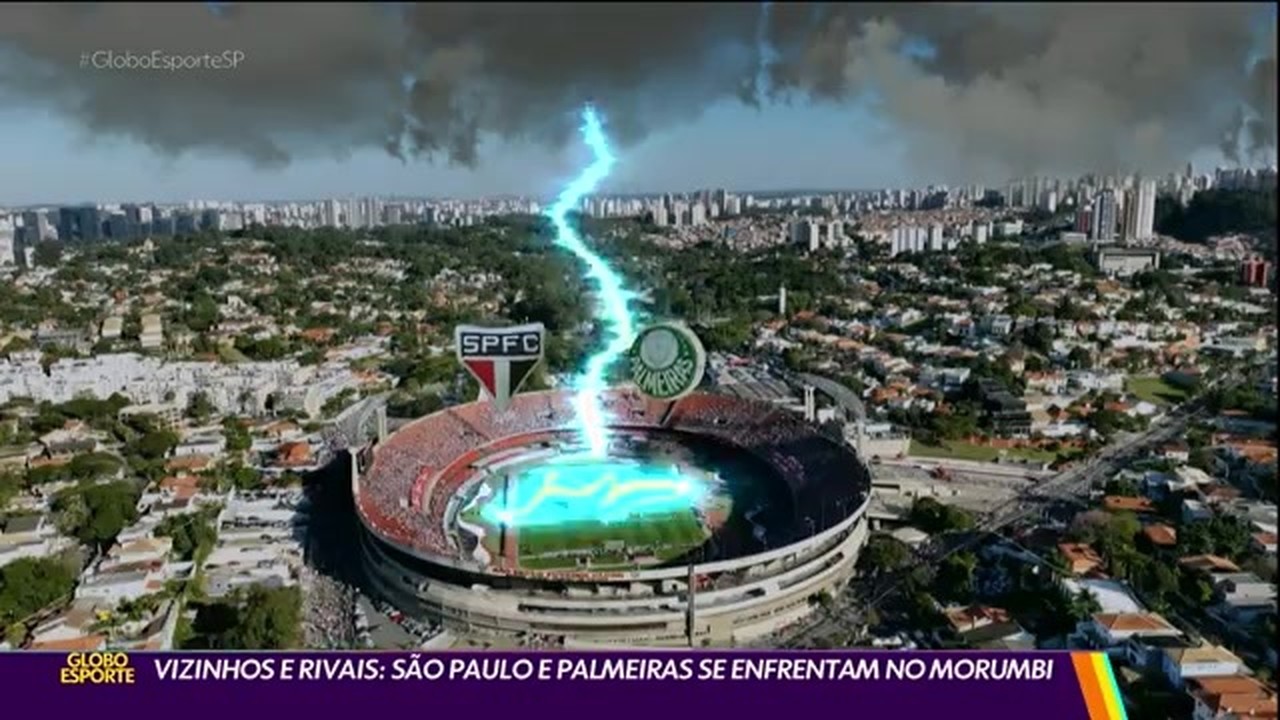 Vizinhos e rivais, São Paulo e Palmeiras se enfrentam hoje no Morumbi