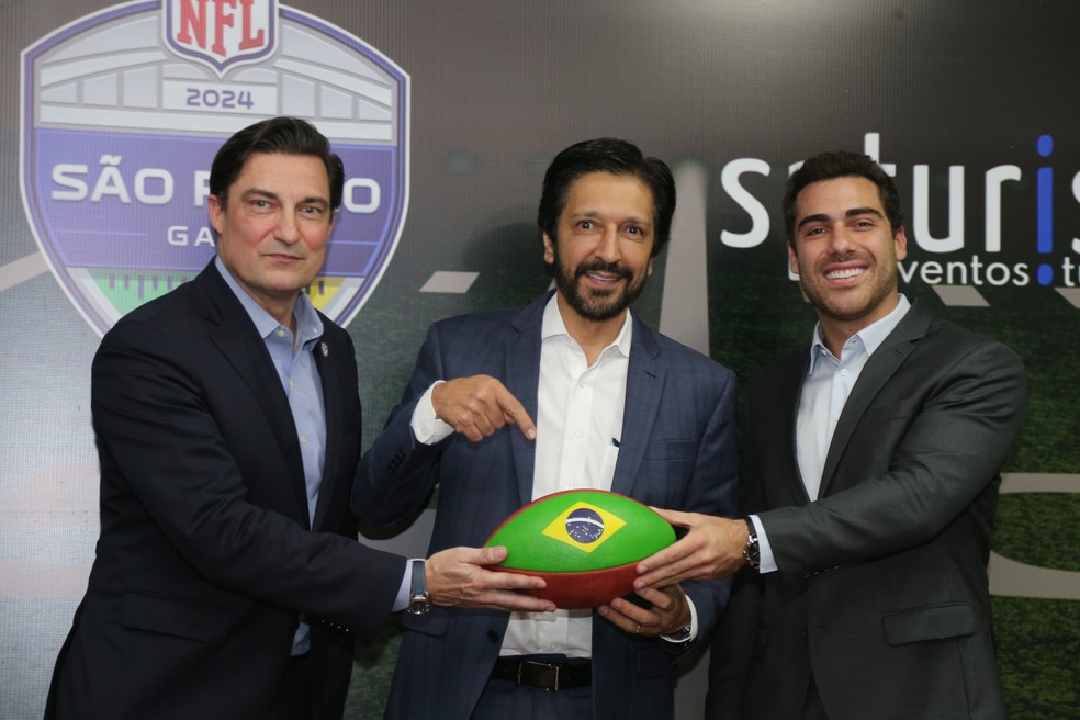 São Paulo receberá primeiro jogo da NFL no Brasil — Foto: Divulgação / NFL Brasil