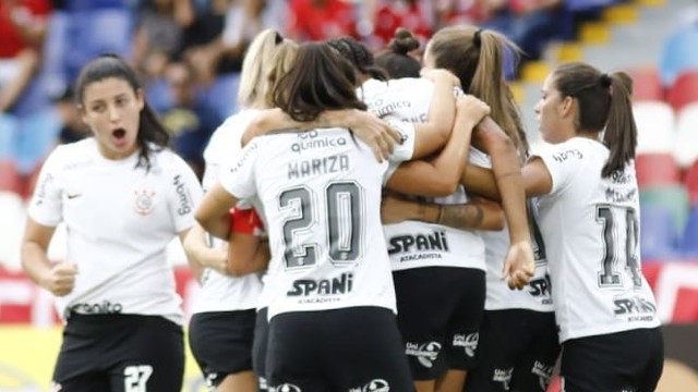 Corinthians x América de Cali Libertadores Feminina comemoração