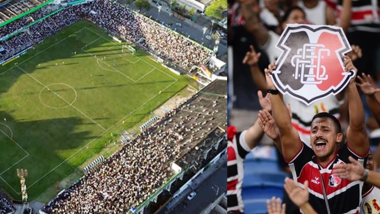 Santa Cruz articula levar jogo contra Botafogo-PB para Caruaru e ter torcida no estádio