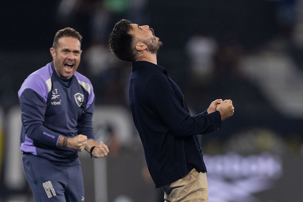 Davide Ancelotti em Botafogo x Atlético-MG — Foto: Ruano Carneiro/Getty Images