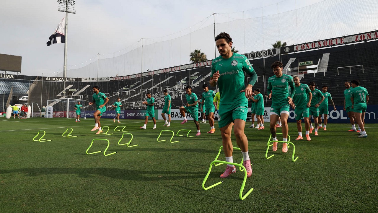 Palmeiras treina em Lima e Abel foca todas as fichas na final, prometendo guerra pelo título