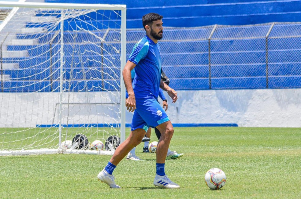 Ignácio teve passagem sem destaque pelo CSA em 2020 — Foto: Augusto Oliveira/Ascom CSA