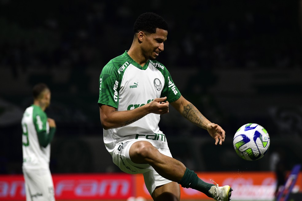 Murilo, zagueiro do Palmeiras — Foto: Marcos Ribolli