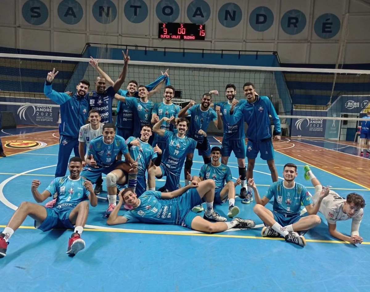 Suzano vence o Santo André e se recupera no Paulista de Vôlei sub-21 ...
