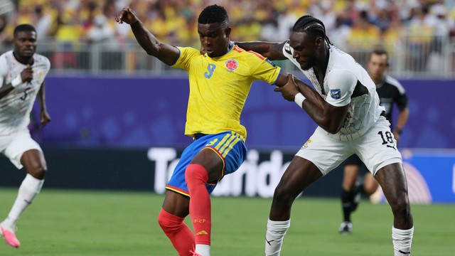 Colômbia x Gana Jhon Córdoba e Opoku