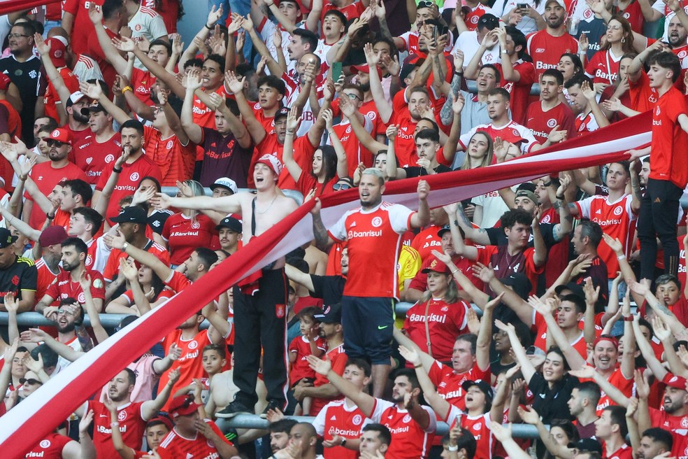 Inter torcida Beira-Rio — Foto: Ricardo Duarte/Divulgação, Internacional