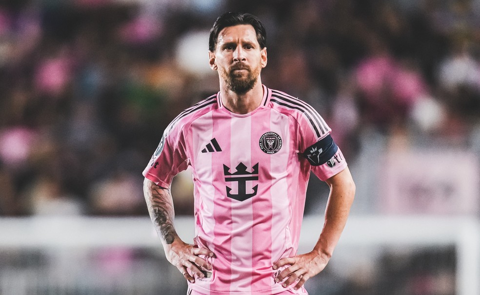 Messi em ação pelo Inter Miami — Foto: Divulgação/Inter Miami