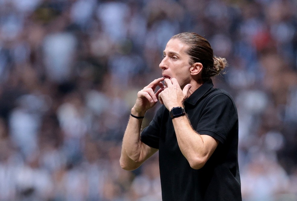 Filipe Luís em Atlético-MG x Flamengo — Foto: REUTERS/Cris Mattos