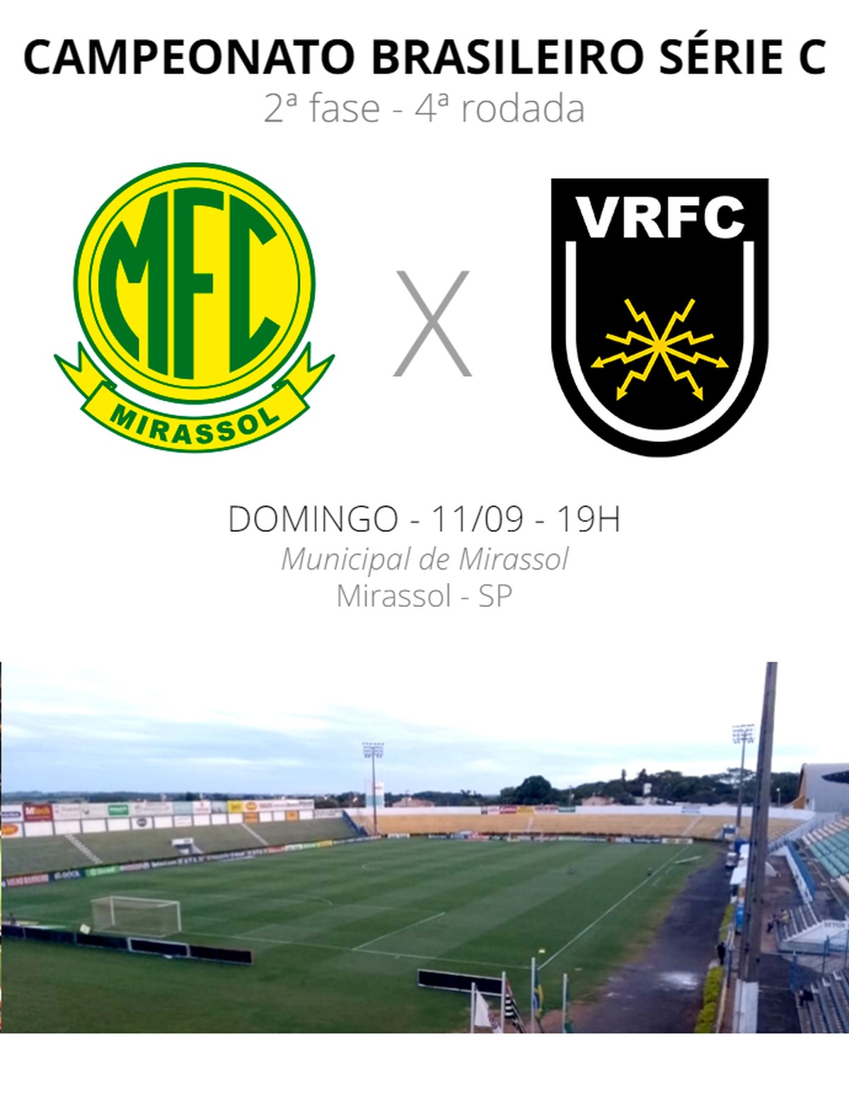 Vale o acesso! Veja o calendário de jogos do Voltaço no quadrangular da  Série C, brasileirão série c