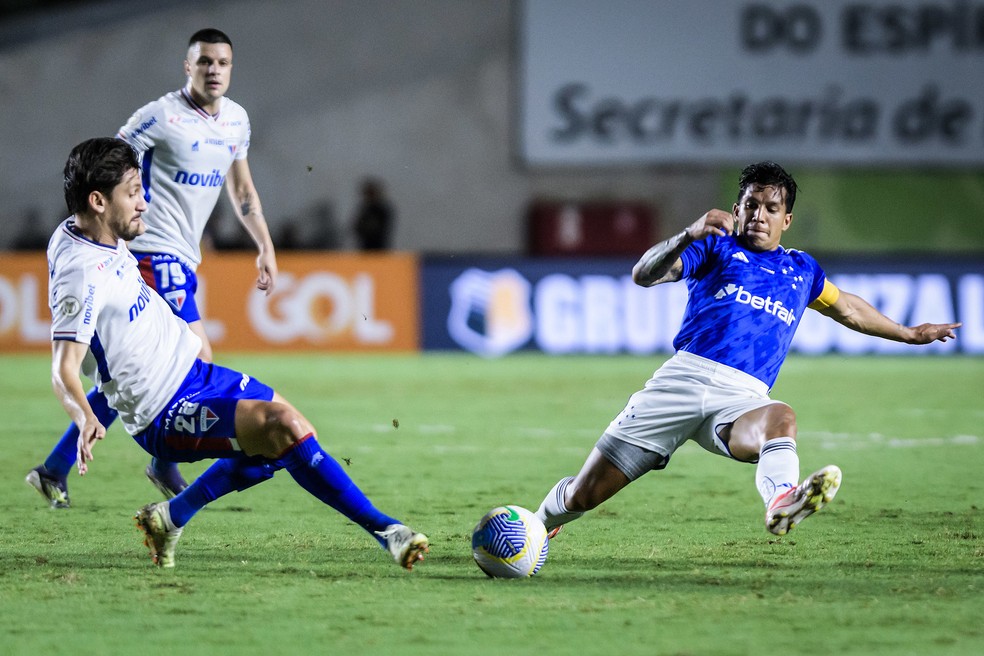 Cruzeiro x Fortaleza; Lucas Romero — Foto: Gustavo Aleixo/Cruzeiro