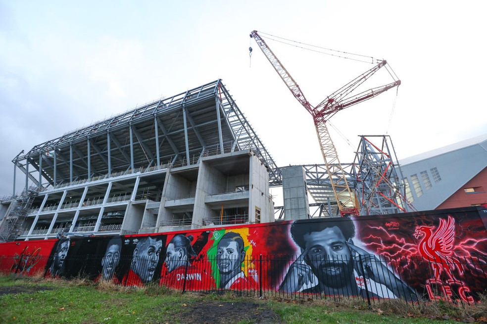 A Sala De Mudança No Estádio De Anfield Em Liverpool, Reino Unido Imagem  Editorial - Imagem de britânico, cidade: 122762180