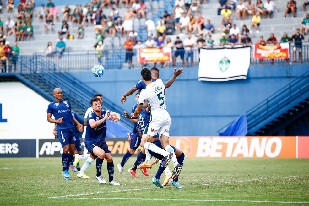 Manaus vem de derrota por 4 a 1 para o S&atilde;o Jos&eacute;-RS &mdash; Foto: Ismael Monteiro/Manaus FC