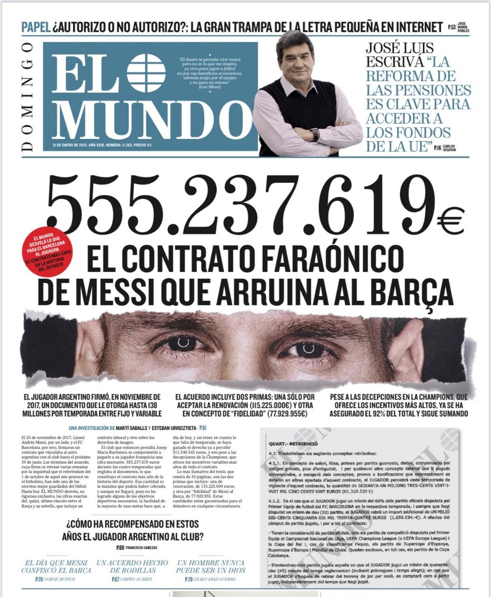 Empresário faz alerta e ameaça tirar 'herdeiro de Messi' do Barcelona