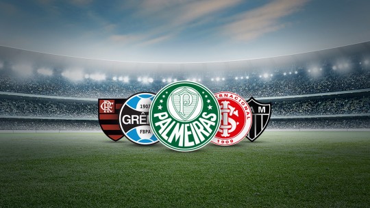 Palmeiras, Grêmio, Inter, Atlético-MG e Flamengo lideram rankingcbet 3bet potsócios entre as Séries A e B 