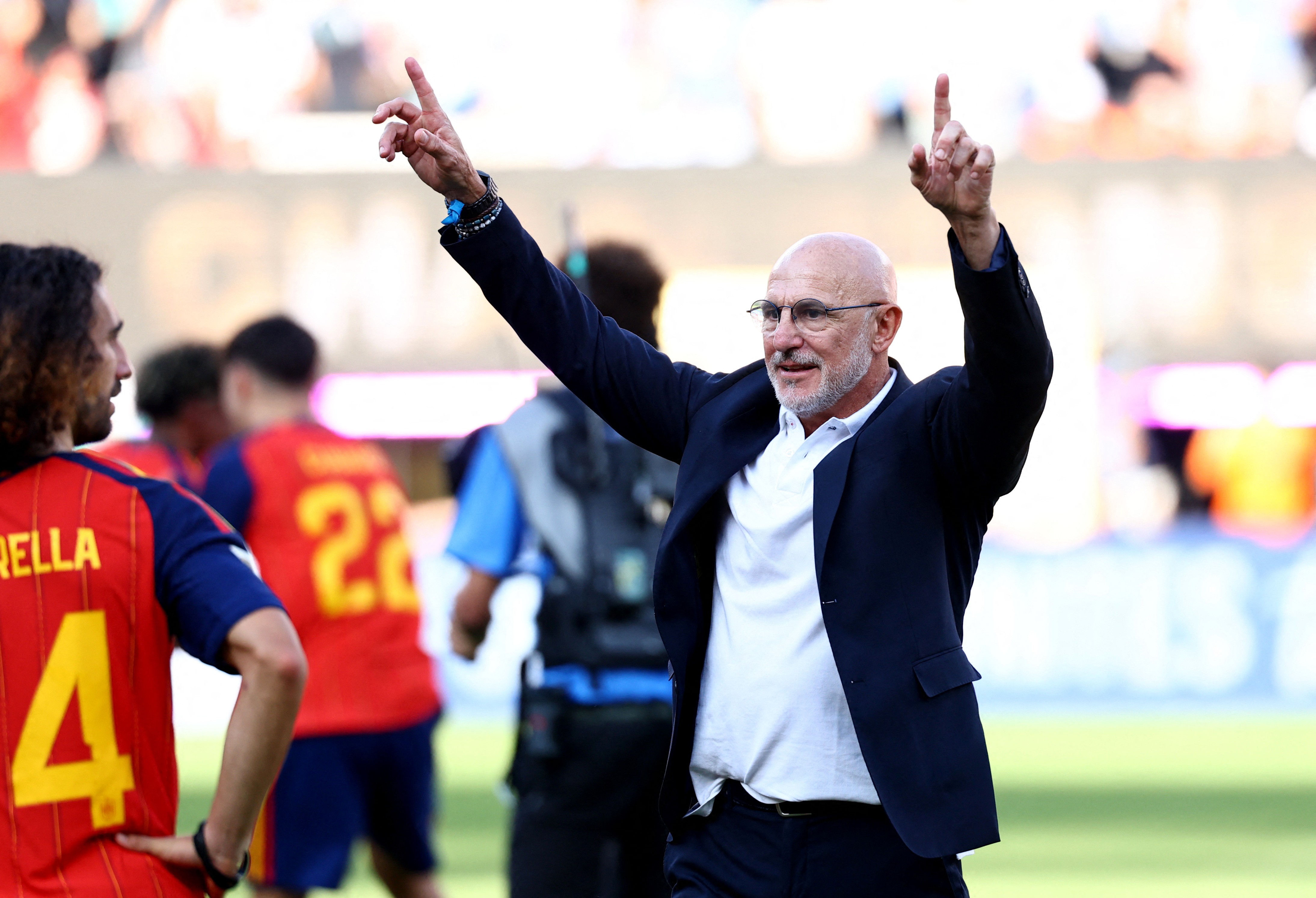 De La Fuente comemora título da Espanha na Copa do Mundo: "São um exemplo para todos"