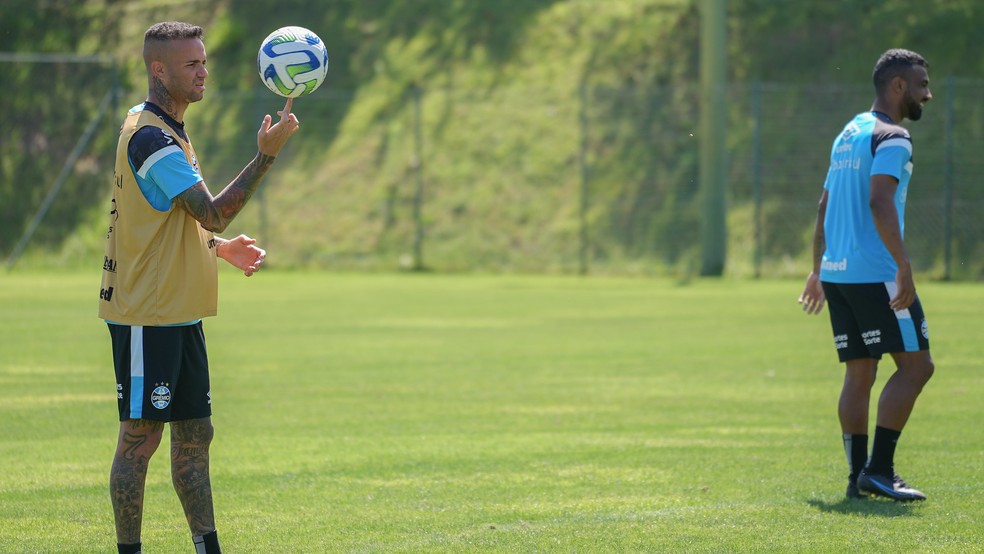 Luan vai reforçar o Vitória  — Foto: Luis Eduardo Muniz/Divulgação Grêmio