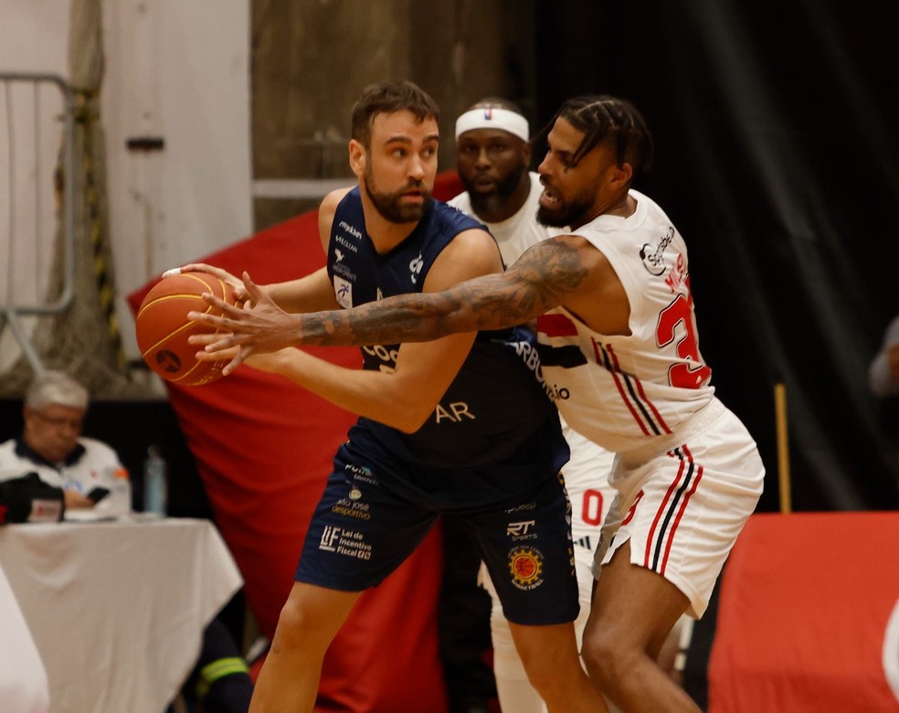 São Paulo x São José - NBB — Foto: Rubens Chiri/Saopaulofc.net