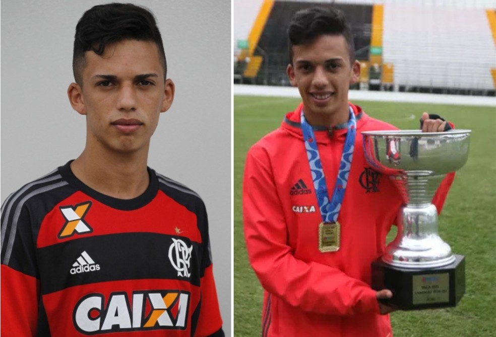 Marcelinho Sales foi campeão pela base do Flamengo — Foto: Gilvan de Souza / Flamengo