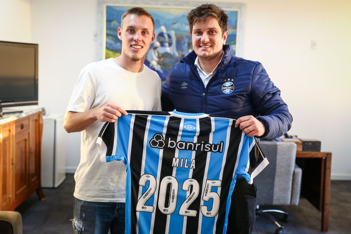 Grêmio empresta volante campeão gaúcho para o Tombense no mercado de transferências.
